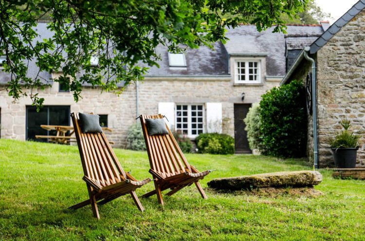 Calme et détente en famille en été en Bretagne