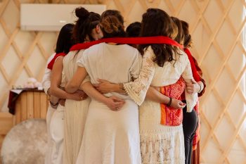 Cercle de parole en immersion nature